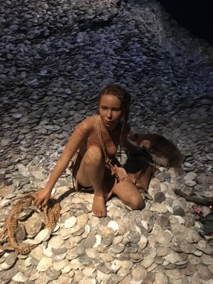 Figure 8: Reconstruction of the Tybrind girl, Moesgaard Museum  (Photograph: M. Schlanker 2018)